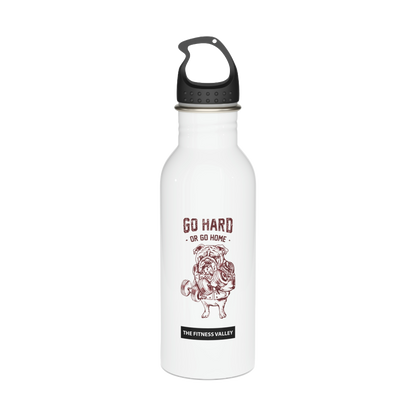 The Fitness Valley Go Hard Or Go Home Stainless Water Bottle