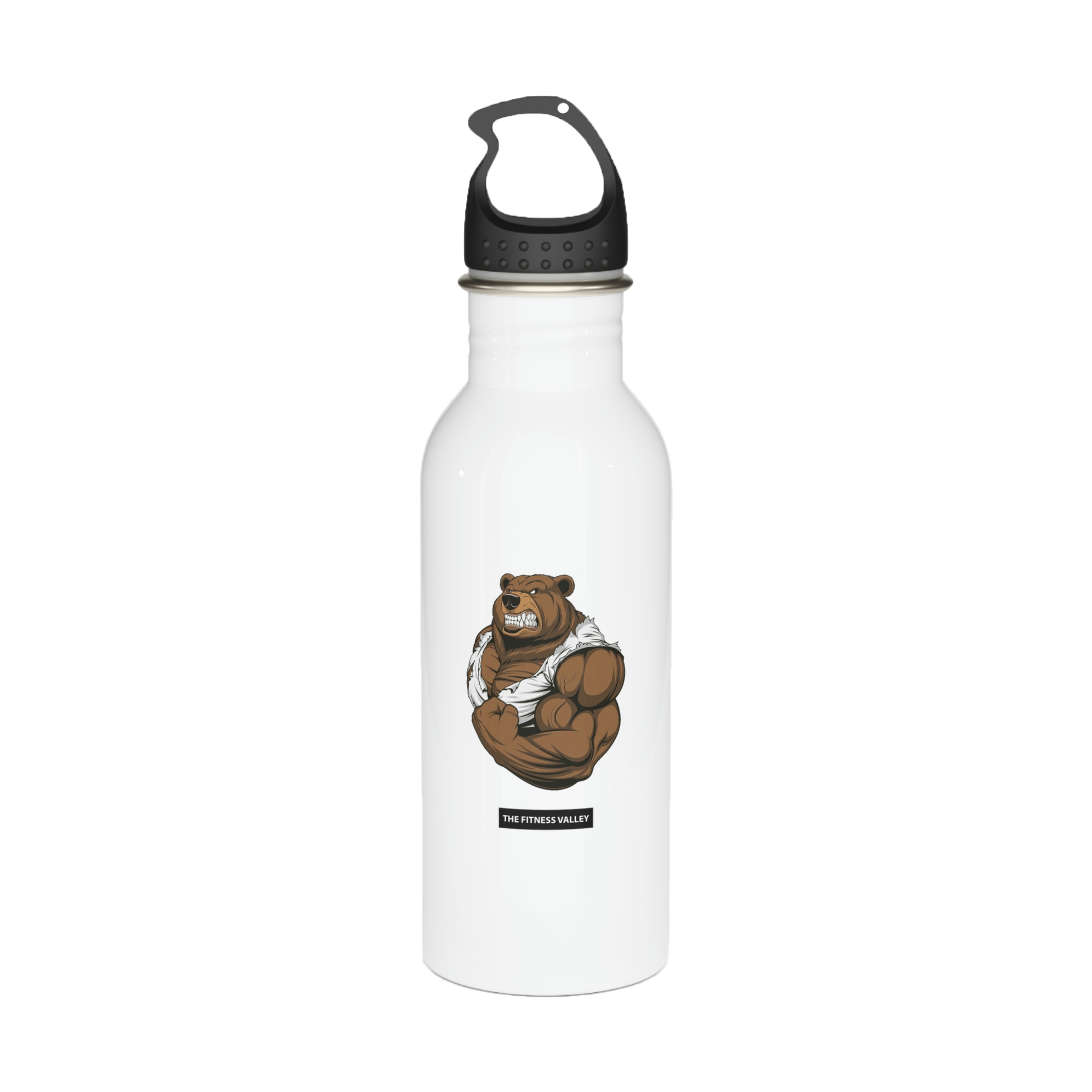 The Fitness Valley Classic Animal Stainless Water Bottle